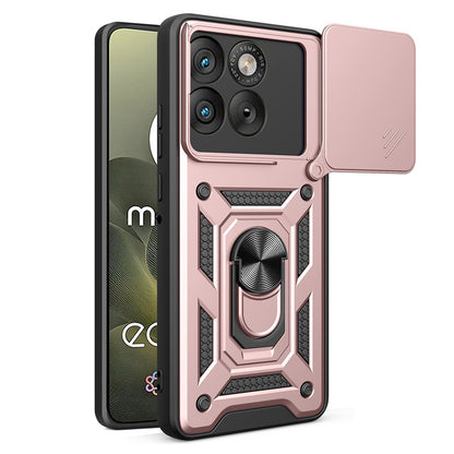 Θήκη για Motorola Edge 70, Techsuit, CamShield, Ροζ Χρυσό
