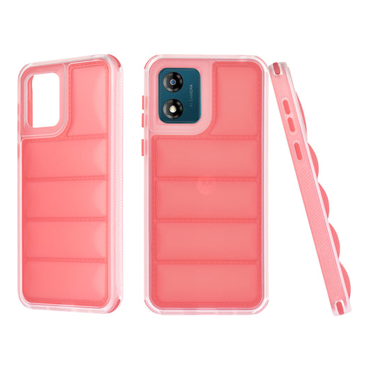Θήκη για Motorola Moto E13, Techsuit, Wave Shield, Κόκκινο