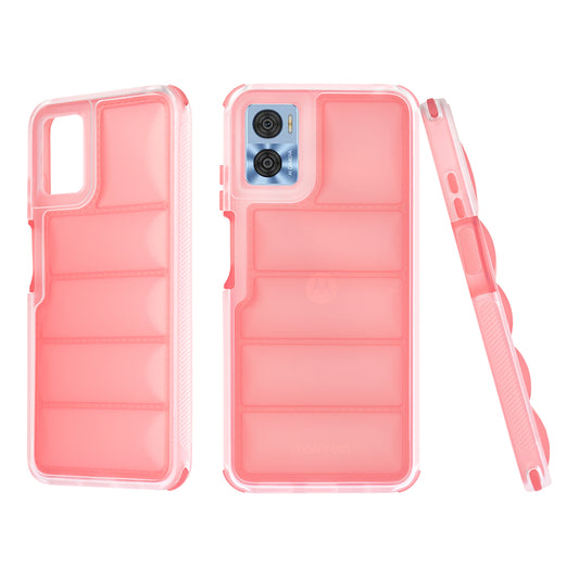 Θήκη για Motorola Moto E22i / E22, Techsuit, Wave Shield, Κόκκινο