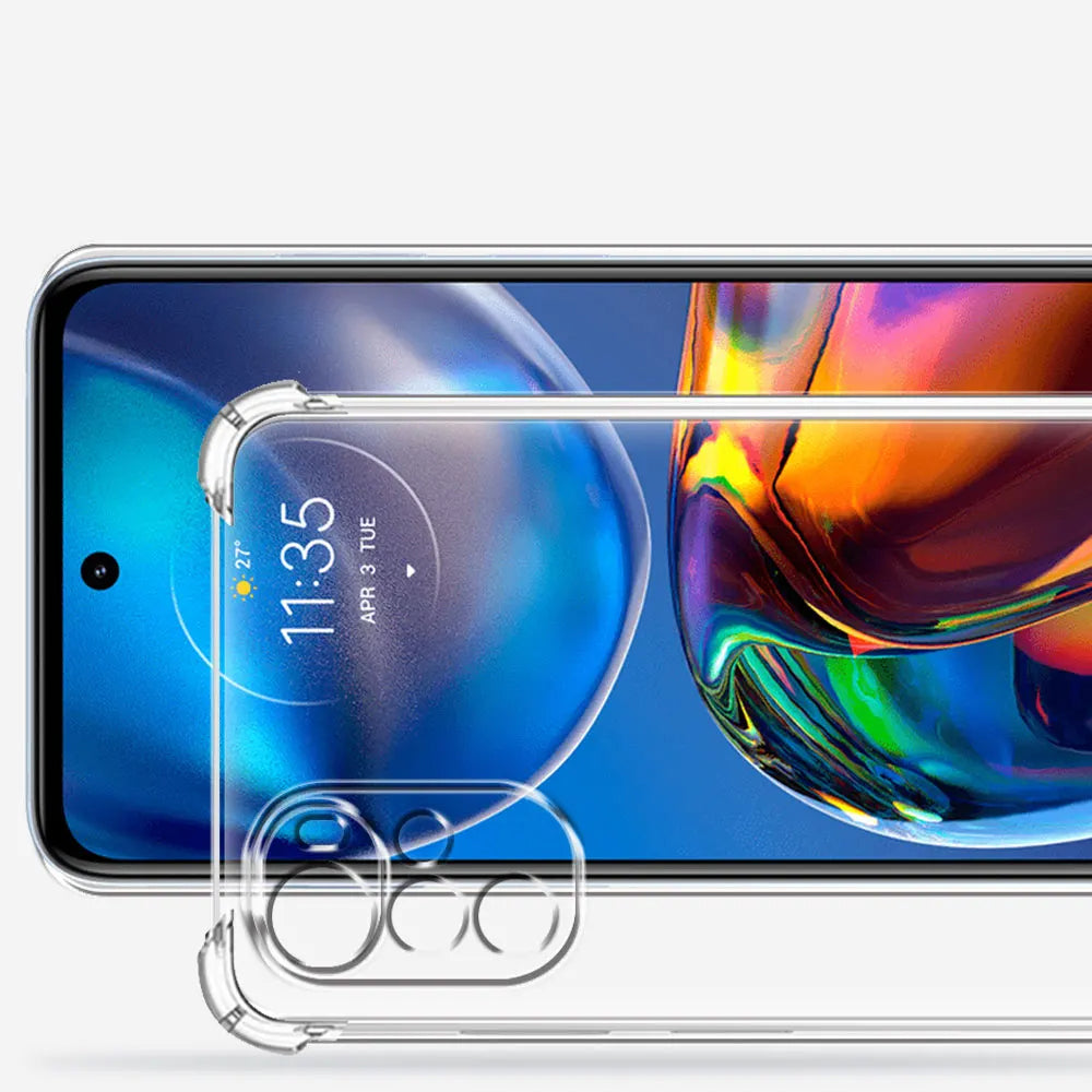 Θήκη για Motorola Moto E32s / E32 / G22, Techsuit, Ανθεκτική σε Κρούσεις Διαφανής, Διαφάνεια