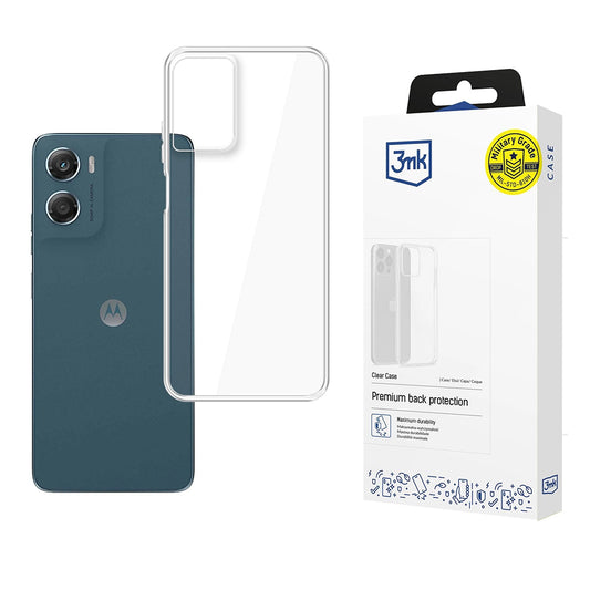 Θήκη για Motorola Moto G06, 3MK, Διαφανής, Σαφής