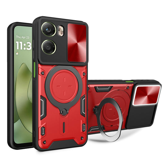 Θήκη για Motorola Moto G06, Techsuit, CamGuard Pro, Κόκκινη