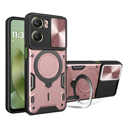 Θήκη για Motorola Moto G06, Techsuit, CamGuard Pro, Ροζ Χρυσό