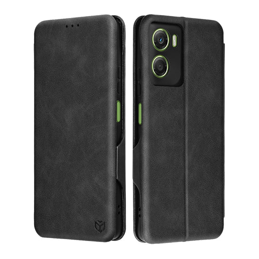 Θήκη για Motorola Moto G06, Techsuit, Safe Wallet Plus, Μαύρη
