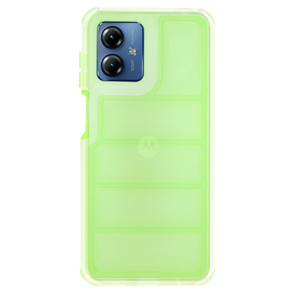 Case for Motorola Moto G14, Techsuit, Wave Shield, Green