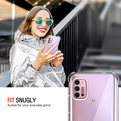 Case for Motorola Moto G30 / G20 / G10, Techsuit, Shockproof Clear, Transparent