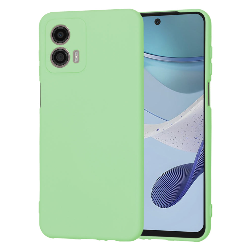 Case for Motorola Moto G53, Techsuit, SoftFlex, Light Green