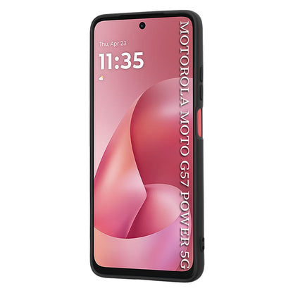 Case for Motorola Moto G67 Power / G57 Power, Techsuit, SoftFlex, Black