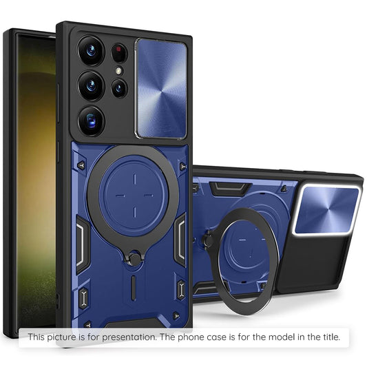 Θήκη για Motorola Moto G77 / G67, Techsuit, CamGuard Pro, Μπλε