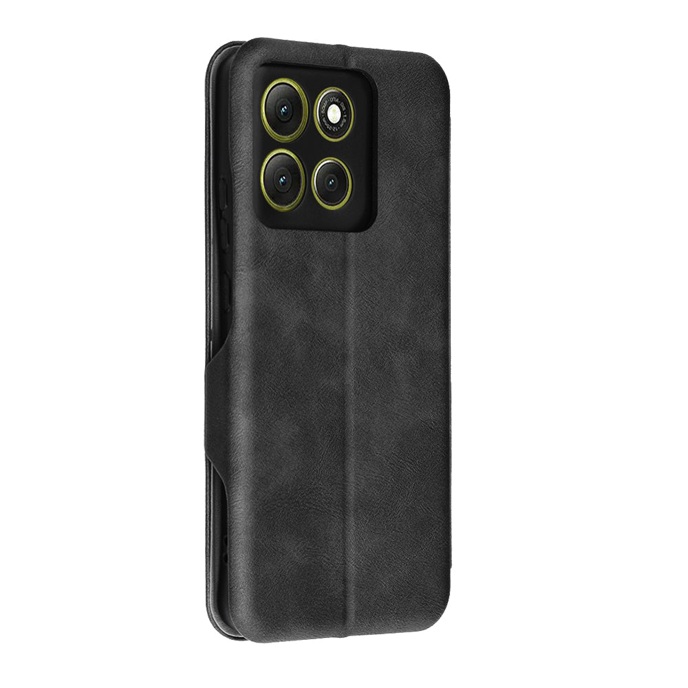 Case for Motorola Moto G86, Techsuit, Safe Wallet Plus, Black