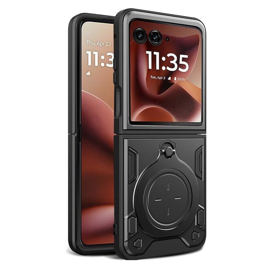 Θήκη για Motorola Razr 60 Ultra, Techsuit, CamGuard Pro, Μαύρο