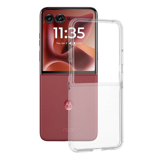 Θήκη για Motorola Razr 60 Ultra, Techsuit, Διαφανής, Διάφανη
