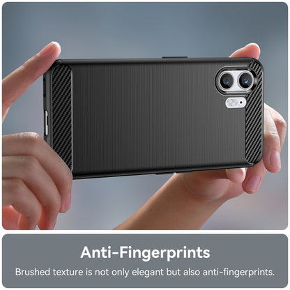 Case for Nothing Phone (2), Techsuit, Carbon, Black