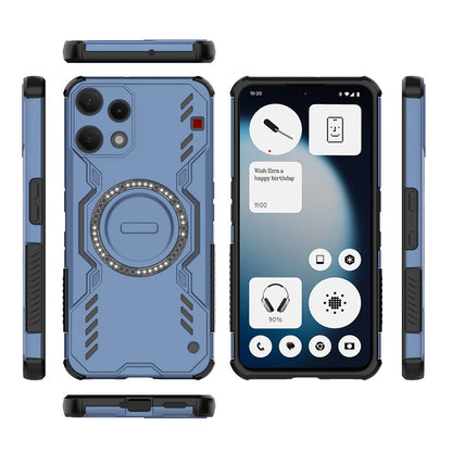MagSafe Case for Nothing Phone (3a) Lite, Techsuit, ArmorMag, Blue
