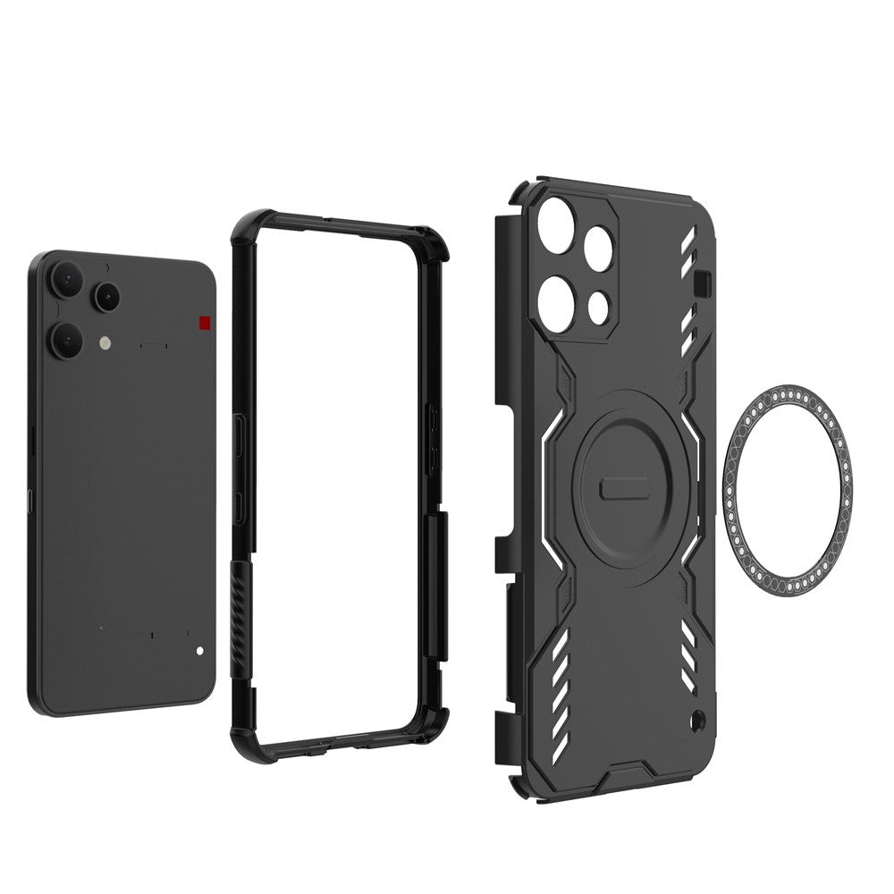 MagSafe Case for Nothing Phone (3a) Lite, Techsuit, ArmorMag, Blue