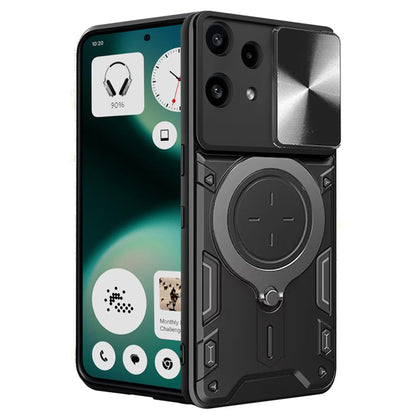 Case for Nothing Phone (3a) Lite, Techsuit, CamGuard Pro, Black