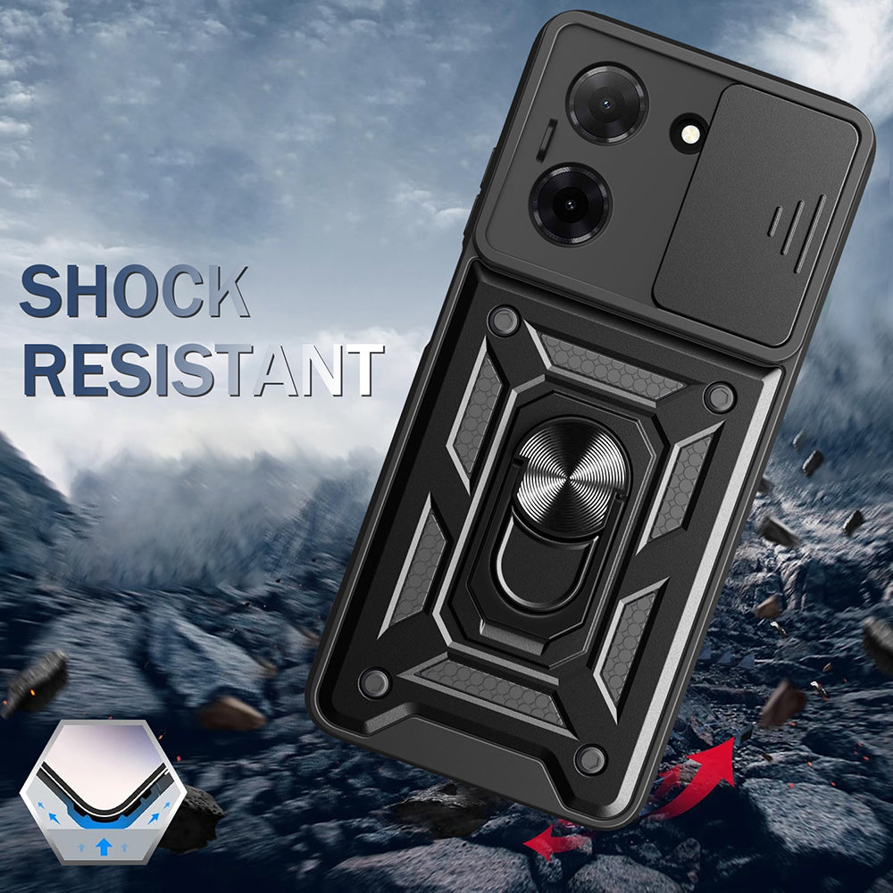 Case for Nothing Phone (3a) Lite, Techsuit, CamShield, Blue