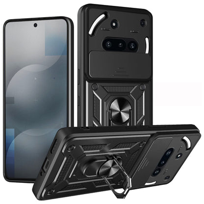 Case for Nothing Phone (3a), Techsuit, CamShield, Black