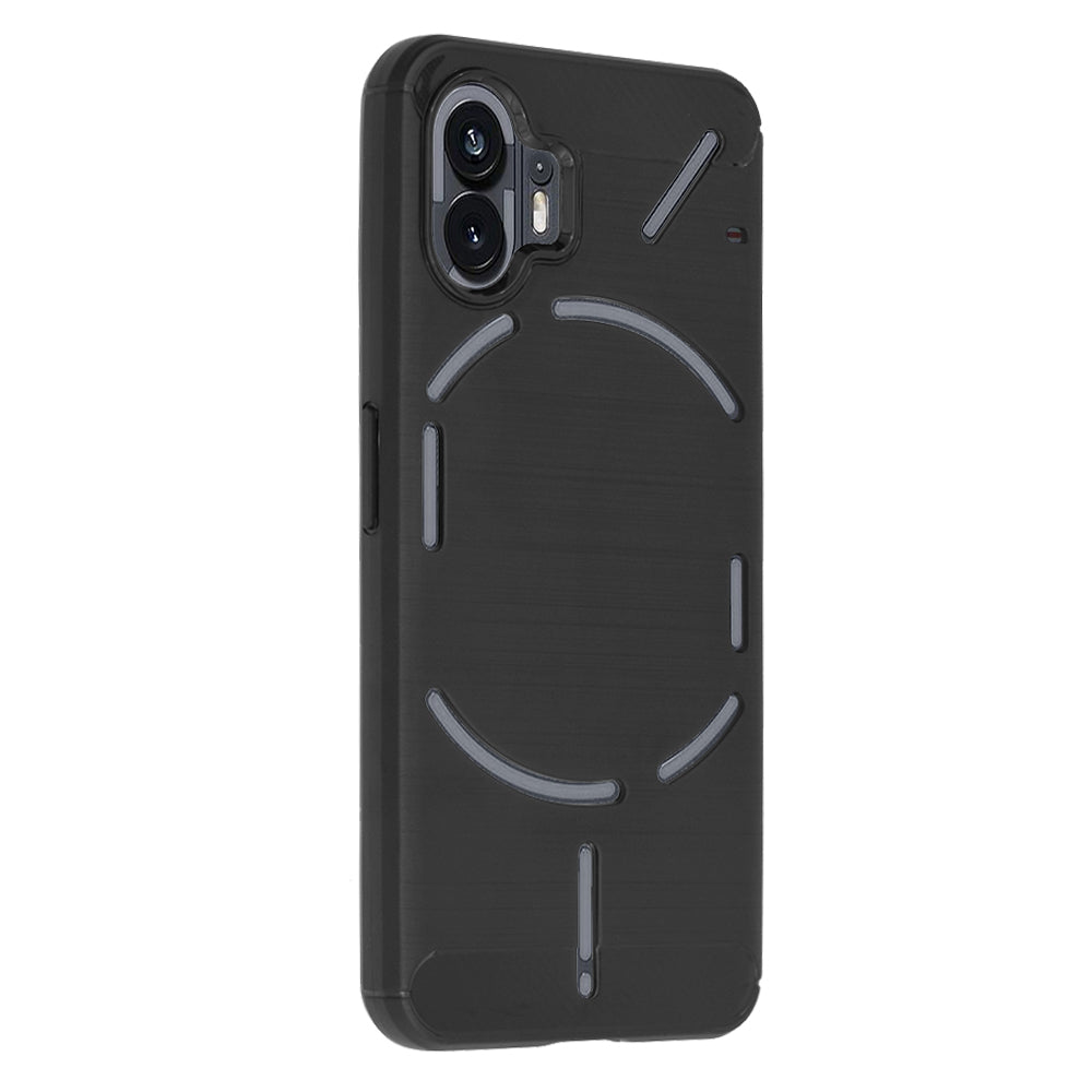 Case for Nothing Phone (2), Techsuit, Carbon, Black