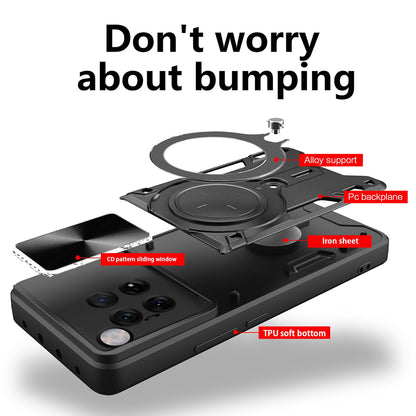 Θήκη για OnePlus 12, Techsuit, CamGuard Pro, Μαύρο