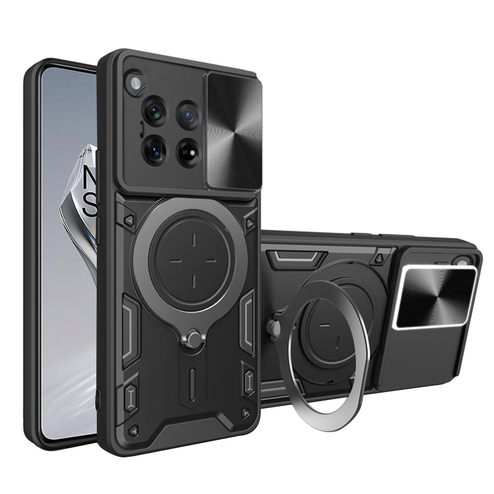 Θήκη για OnePlus 12, Techsuit, CamGuard Pro, Μαύρο