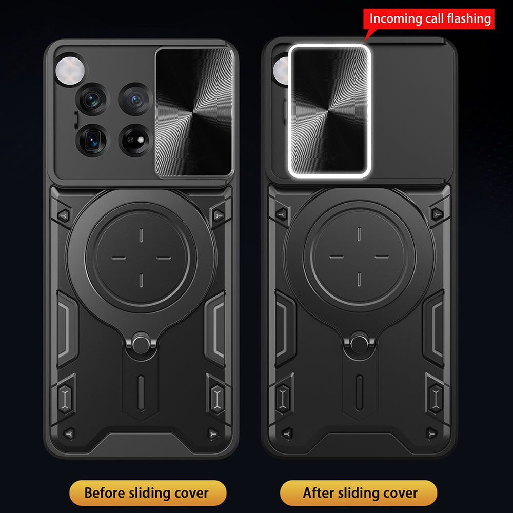 Θήκη για OnePlus 12, Techsuit, CamGuard Pro, Μαύρο