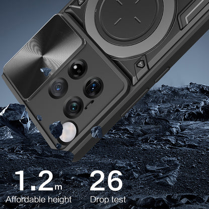 Θήκη για OnePlus 12, Techsuit, CamGuard Pro, Μαύρο