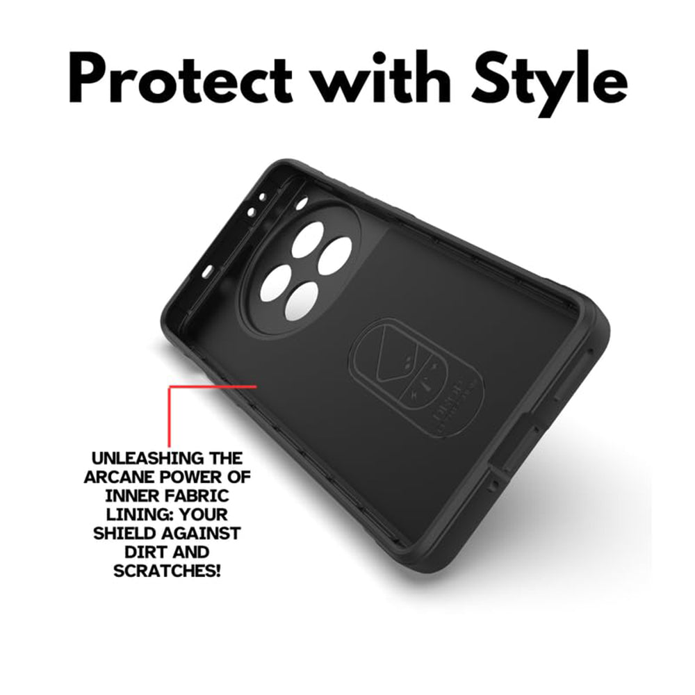 Θήκη για OnePlus 12, Techsuit, Magic Shield, Μαύρο