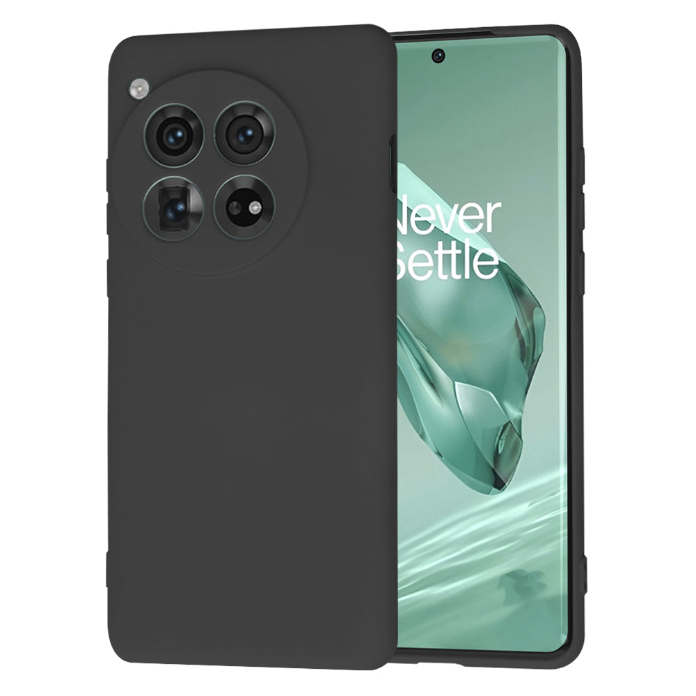 Case for OnePlus 12, Techsuit, SoftFlex, Black