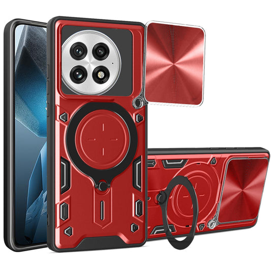 Θήκη για OnePlus 13, Techsuit, CamGuard Pro, Κόκκινο