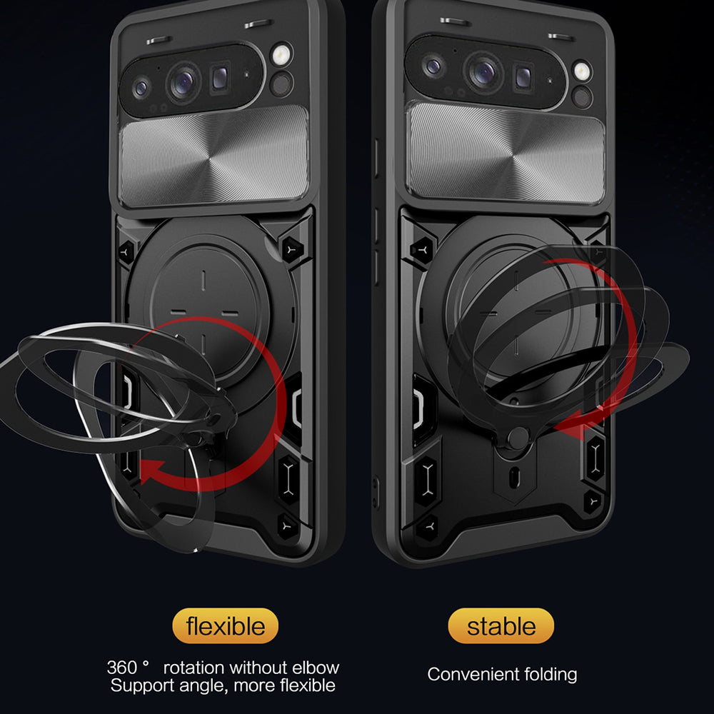 Θήκη για OnePlus 13, Techsuit, CamGuard Pro, Ροζ Χρυσό
