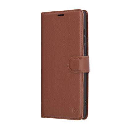 Θήκη για OnePlus 13, Techsuit, Leather Folio, Καφέ