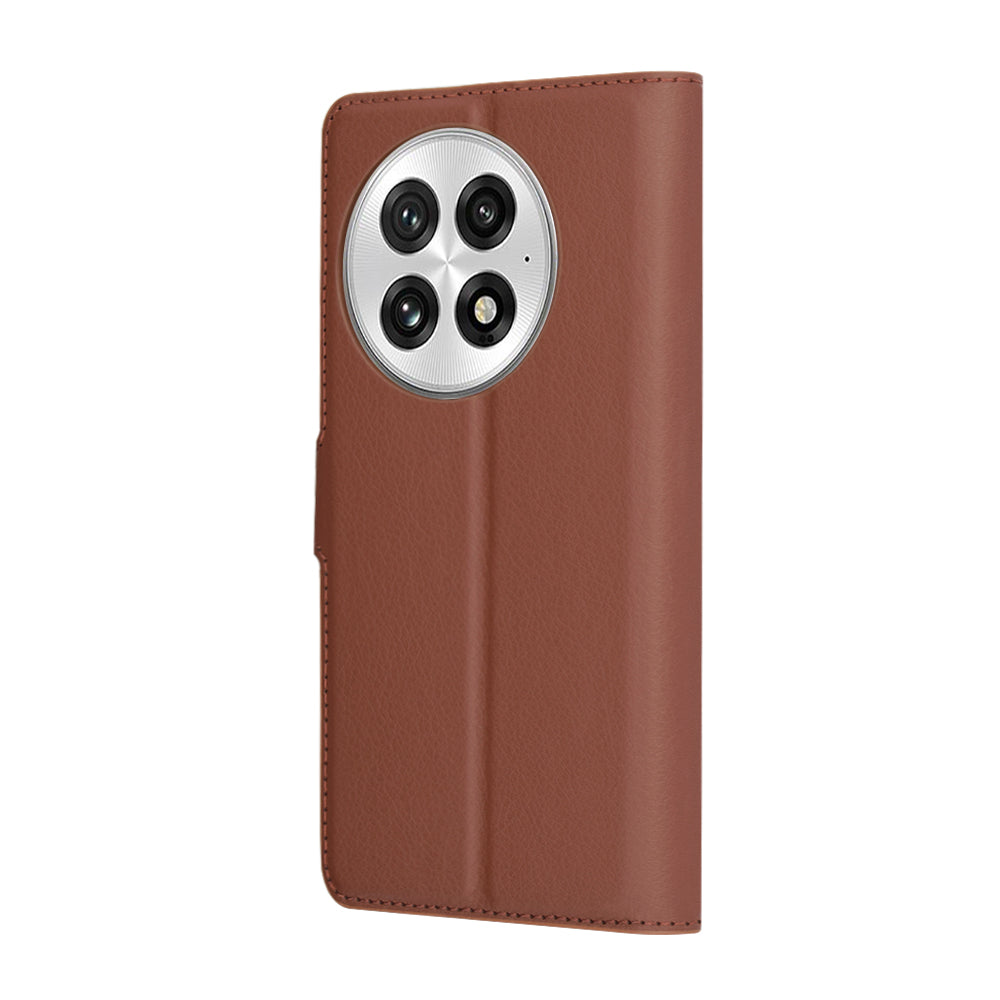 Θήκη για OnePlus 13, Techsuit, Leather Folio, Καφέ