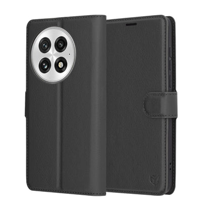 Θήκη για OnePlus 13, Techsuit, Leather Folio, Μαύρη