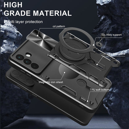 Θήκη για OnePlus 13R, Techsuit, CamGuard Pro, Μωβ