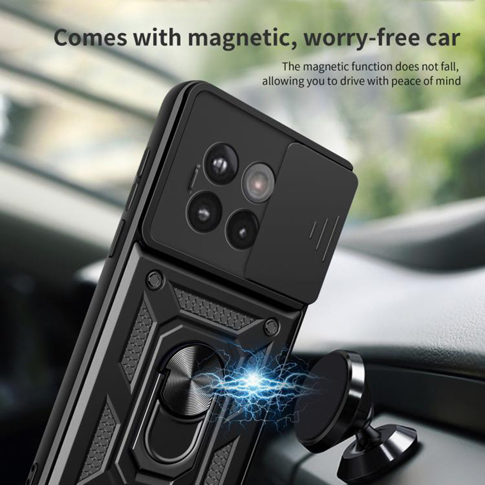 Θήκη για OnePlus 13R, Techsuit, CamShield, Μαύρο
