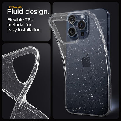 Case for OnePlus 13R, Techsuit, SparkleSkin, Transparent