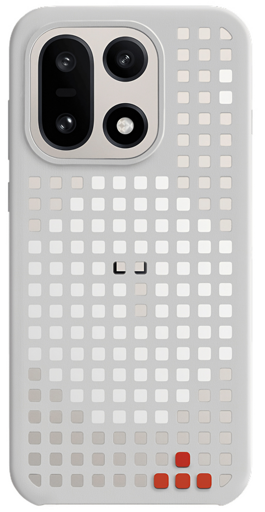 Θήκη για OnePlus 15, Hole Pattern Magnetic, Γκρι, Επανασφραγισμένη 5431102022
