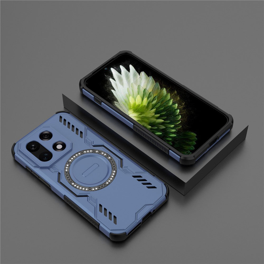 MagSafe Case for OnePlus 15, Techsuit, ArmorMag, Blue