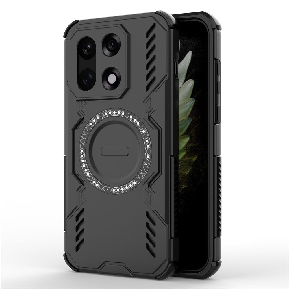 MagSafe Case for OnePlus 15, Techsuit, ArmorMag, Black