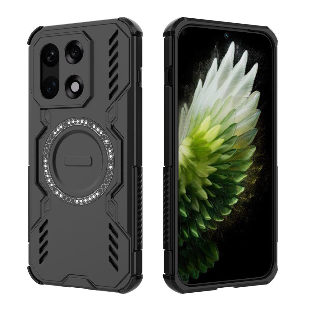 MagSafe Case for OnePlus 15, Techsuit, ArmorMag, Black