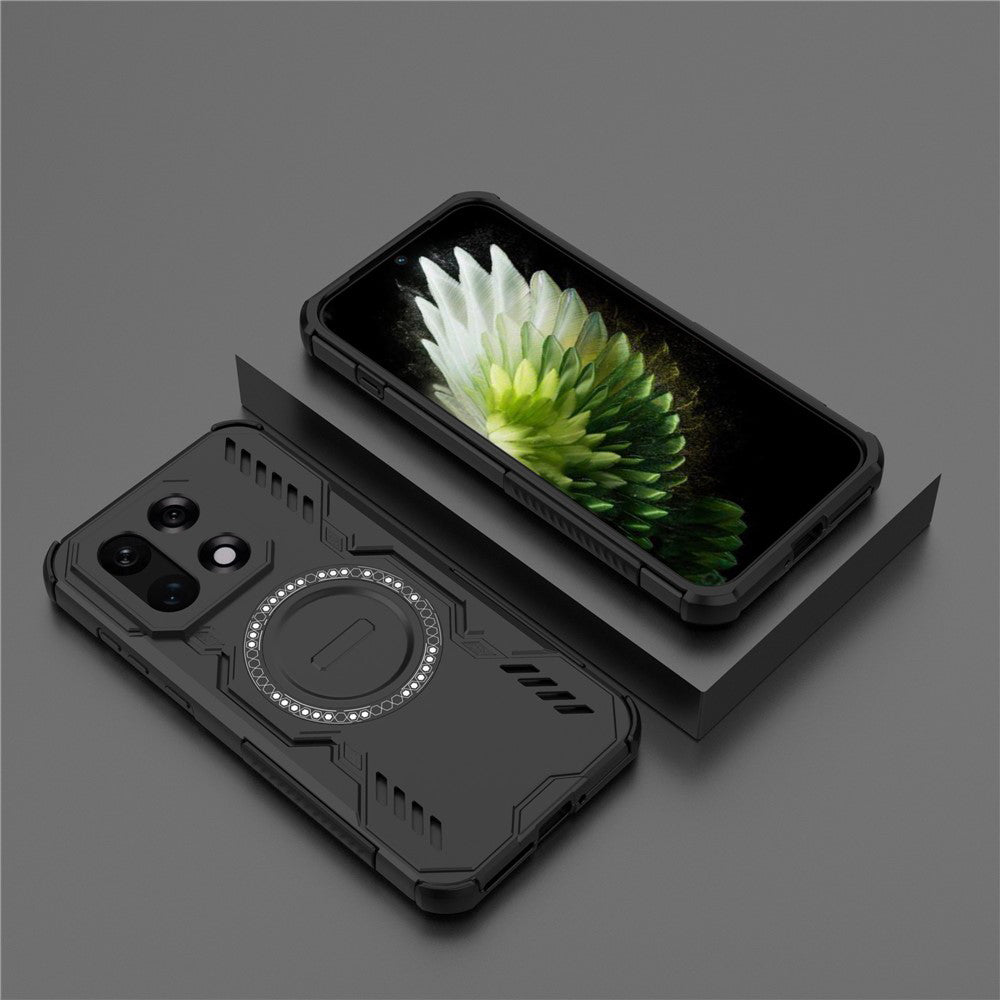 MagSafe Case for OnePlus 15, Techsuit, ArmorMag, Black
