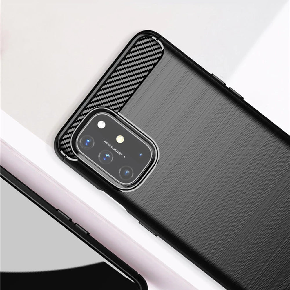 Θήκη για OnePlus 8T, Techsuit, Carbon, Μαύρο