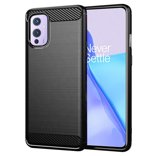 Θήκη για OnePlus 9, Techsuit, Carbon, Μαύρο