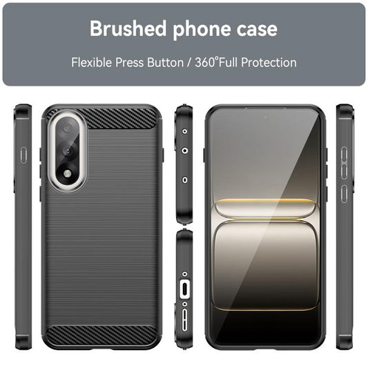 Θήκη για OnePlus Nord 5, Techsuit, Carbon, Μαύρη