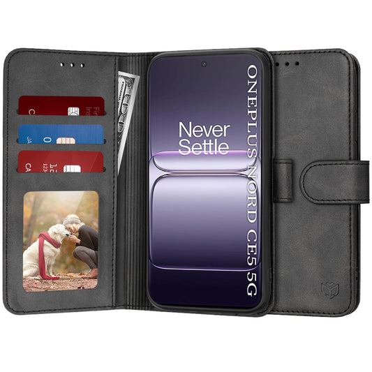 Θήκη για OnePlus Nord CE5, Techsuit, Diary Book, Μαύρο