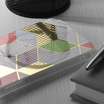 Θήκη για Oppo A17, Techsuit, Marble, Μωβ