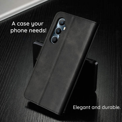 Case for Oppo A5 4G, Techsuit, Diary Book, Black