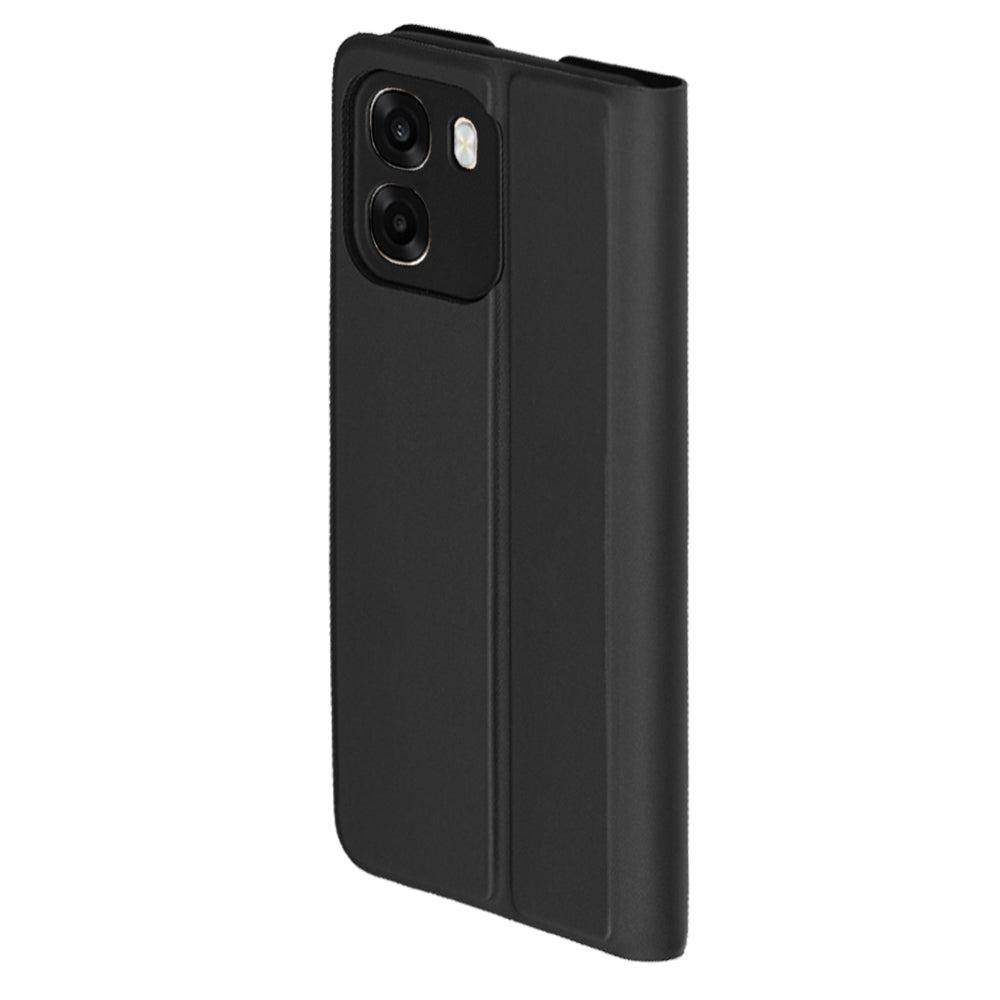 Case for Oppo A6 4G, Techsuit, Magskin Book, Black