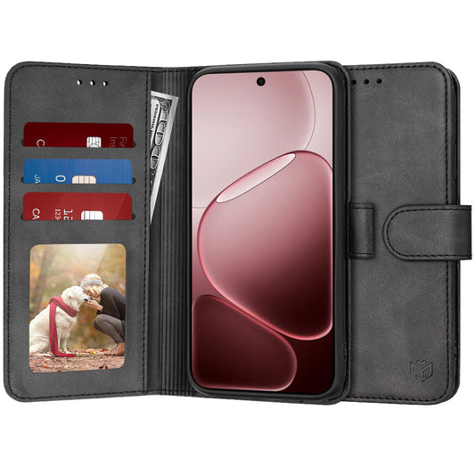 Θήκη για Oppo A6 Pro 5G / A6 Pro 4G, Techsuit, Diary Book, Μαύρη
